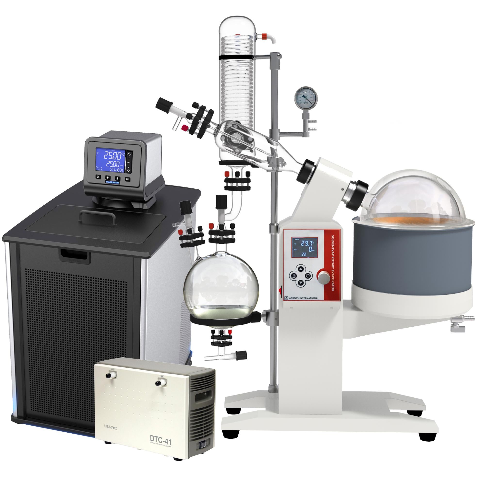 Ai SolventVap 5L Rotary Evaporator, Turnkey, with PolyScience AD Chiller and ULVAC Pump