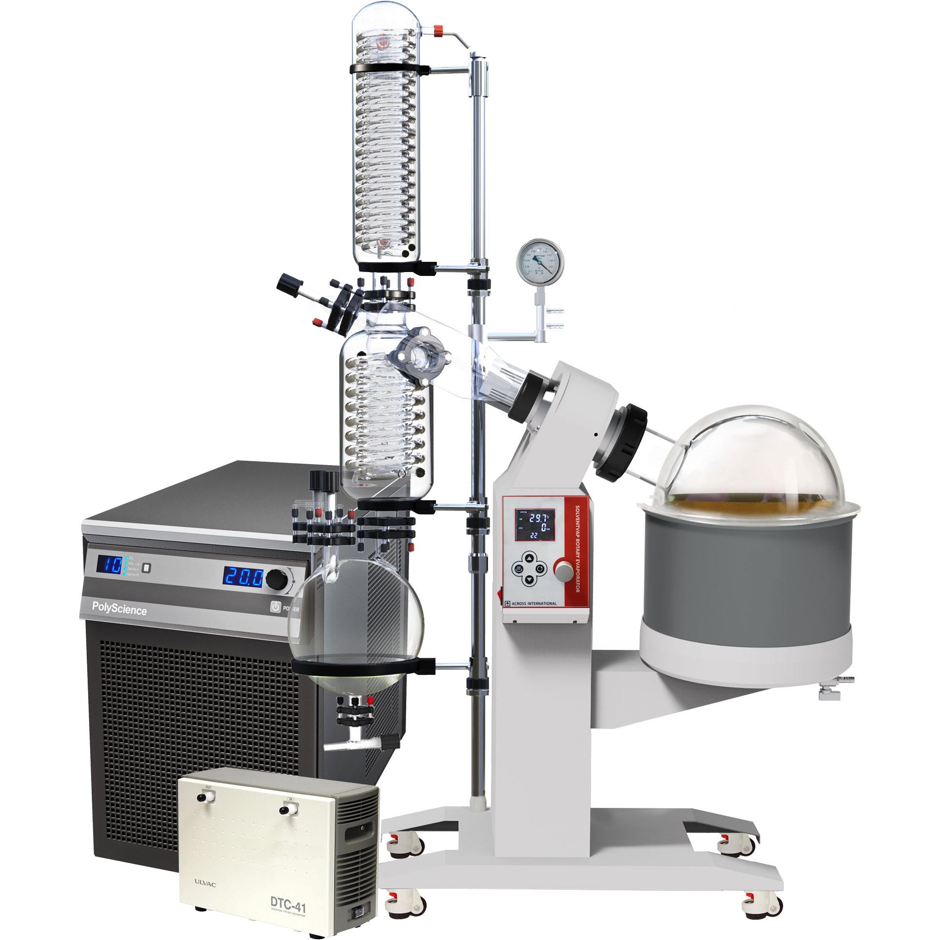 Ai SolventVap 10L Rotary Evaporator, Turnkey, with PolyScience Chiller and ULVAC Pump