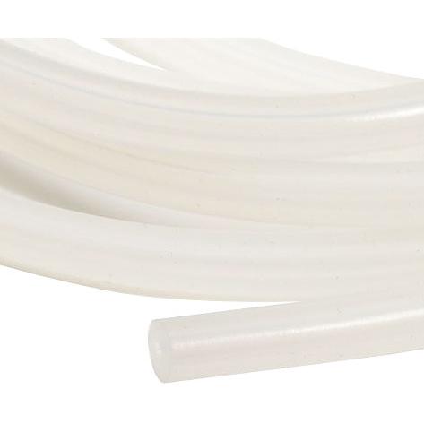 Premium Food Grade Silicone Vacuum Tubing, White, 3/8 in.