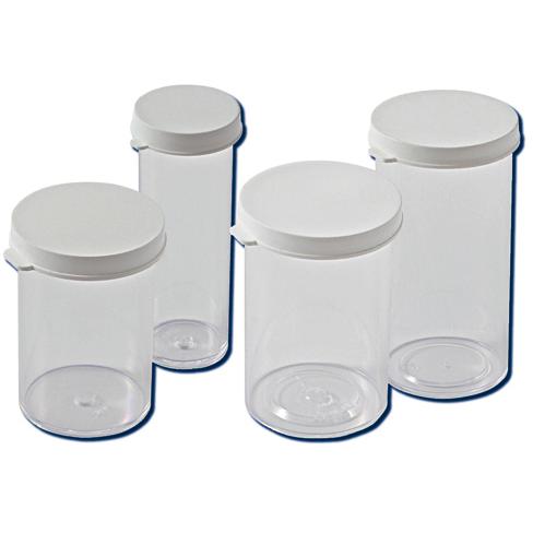 Snap Cap Containers, PS