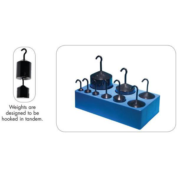 black hook weight Hooked Weight Set of 9, Black Enamel